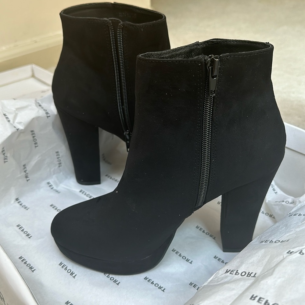 Brand new REPORT heel booties